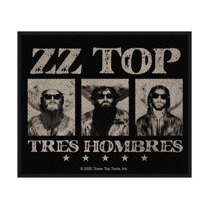 ZZ Top Tres Hombres Patch officiële merchandise, Verzamelen, Muziek, Artiesten en Beroemdheden, Kleding, Nieuw, Ophalen of Verzenden