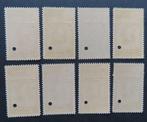 Curaçao 1944 - Rode Kruis (LP45-LP52) SPECIMEN, Postzegels en Munten, Postzegels | Nederland, Gestempeld