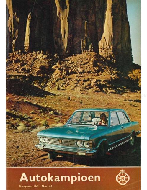 1969 AUTOKAMPIOEN MAGAZINE 33 NEDERLANDS, Boeken, Auto's | Folders en Tijdschriften