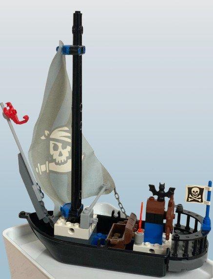 Lego Set - 6257 - Pirates - Set Barcone Pirata LEGO, Captain, Kinderen en Baby's, Speelgoed | Duplo en Lego