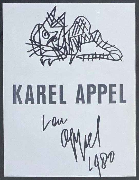 Karel Appel (1921-2006) - De kat van Appel, Antiek en Kunst, Kunst | Designobjecten