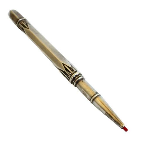 Luza vintage silver - Vulpotlood, Verzamelen, Pennenverzamelingen