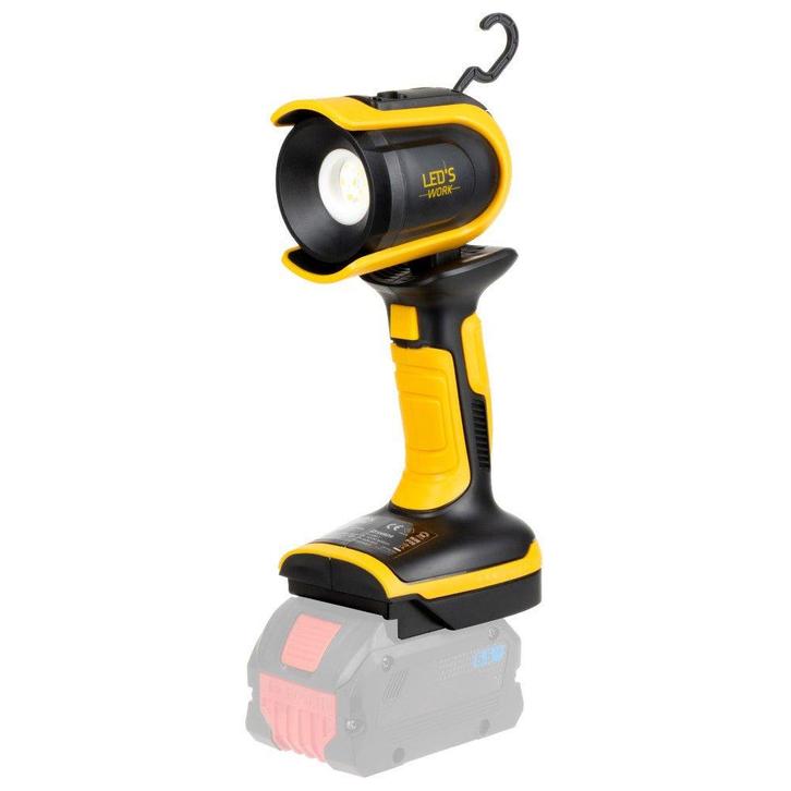 LEDs Work 18V Accu werklamp incl Adapters voor elektrisch g, Huis en Inrichting, Lampen | Overige, Nieuw, Verzenden