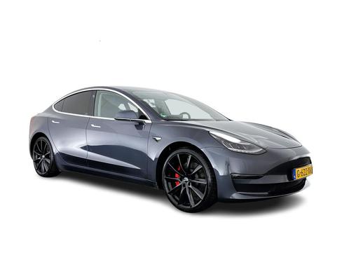 Tesla Model 3 Performance AWD 75 kWh [ 3-Fase ], Auto's, Tesla, Lease, Automaat, Hatchback, Elektrisch, Plug-in hybride, Bluetooth