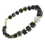 Zonder Minimumprijs - Armband - 18 karaat Geel goud Parel -, Nieuw