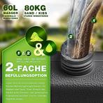 Tillvex® Parasoltegel - Parasolvoet  - Vulbaar tot 80 kg  -, Tuin en Terras, Verzenden, Zo goed als nieuw