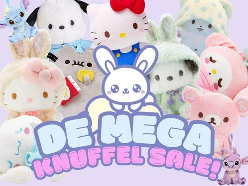 MEGA KNUFFEL SALE! Kawaii, Disney, Sanrio en meer!, Kinderen en Baby's, Speelgoed | Knuffels en Pluche, Nieuw, Verzenden