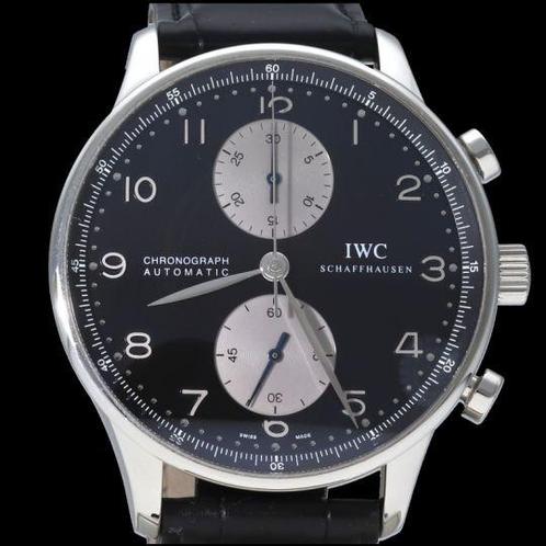 IWC Portuguese Chronograph IW371404 uit 2010, Sieraden, Tassen en Uiterlijk, Horloges | Heren, Polshorloge, Gebruikt, Verzenden