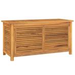Tuinbox met zak 114x50x58 cm massief teakhout (Partytenten), Verzenden, Nieuw