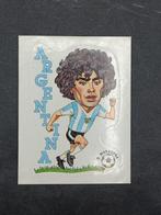 1982 Panini Diego Maradona Argentina Caricatura Paninis, Nieuw