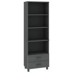Hoge Kast HAMAR Donkergrijs - Retourdeal! 35% Korting, Huis en Inrichting, Kasten | Kledingkasten, Nieuw, 25 tot 50 cm, 50 tot 100 cm