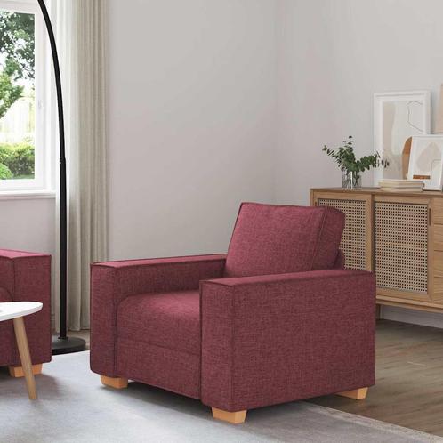 vidaXL Sofa Stoel Wijnrood 60 cm Stof, Huis en Inrichting, Banken | Bankstellen, Nieuw, Stof, Verzenden