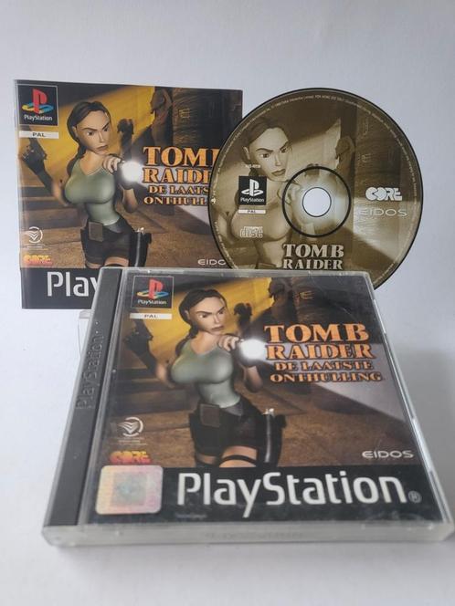 Tomb Raider de Laatste Onthulling Playstation 1, Spelcomputers en Games, Games | Sony PlayStation 1, Ophalen of Verzenden