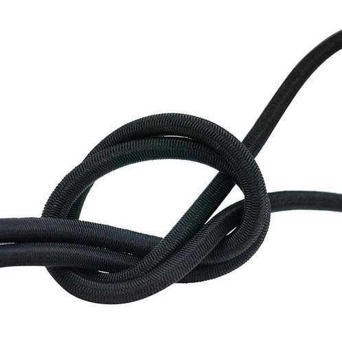 Elastisch koord 10mm zwart - 10 meter, Doe-het-zelf en Verbouw, Overige Doe-het-zelf en Verbouw, Nieuw, Ophalen of Verzenden