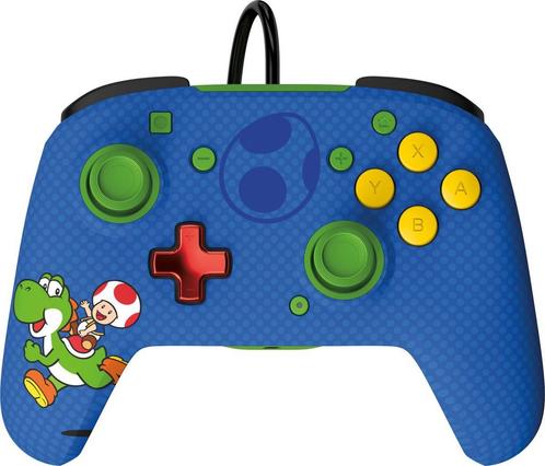 PDP Rematch - Bedrade Nintendo Switch Controller - Mario +, Spelcomputers en Games, Spelcomputers | Overige Accessoires, Verzenden
