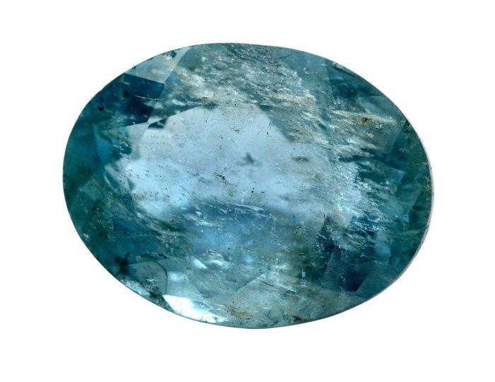 Zonder Minimumprijs Blauw Aquamarijn - 5.59 ct - Instituto, Sieraden, Tassen en Uiterlijk, Edelstenen