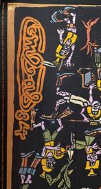 Pierre Alechinsky (1927) - La bataille des trois nations, Antiek en Kunst