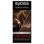 Syoss Salonplex 5-8 Hazelnootbruin Permanente Haarkleuring, Nieuw, Verzenden