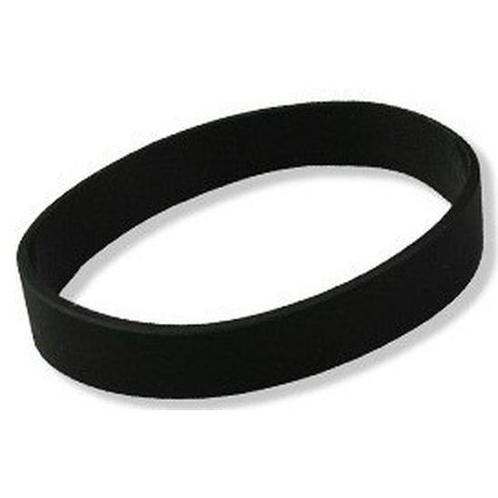 Siliconen armband zwart - Polsbandjes, Hobby en Vrije tijd, Feestartikelen, Verzenden