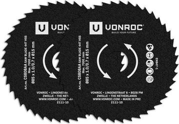 Tweedekans | VONROC HSS zaagbladen voor mini cirkel- en beschikbaar voor biedingen
