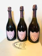 2002 Dom Pérignon - Champagne Brut, Rosé - 3 Flessen (0.75, Verzamelen, Nieuw