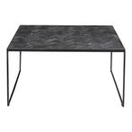 Salontafel Mangohout Carlin 80x80 cm, Huis en Inrichting, Tafels | Salontafels, 50 tot 100 cm, Verzenden, Nieuw, 50 tot 100 cm