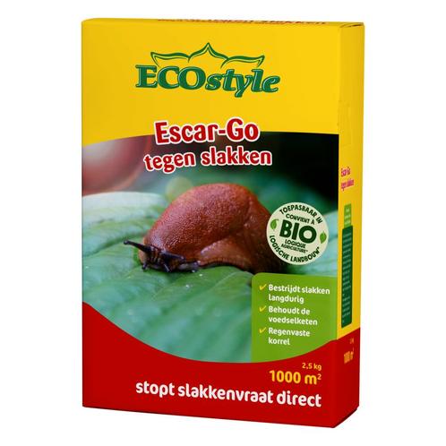 Ecostyle escar go slakkenkorrels 2,5 kg pak, Tuin en Terras, Bestrijdingsmiddelen, Nieuw, Verzenden