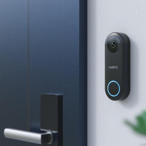 Reolink Video Deurbel WiFi met Chime, Huis en Inrichting, Deurbellen, Nieuw, Ingebouwde camera, Compatibel met smartphone, Bewegingsdetectiesensor