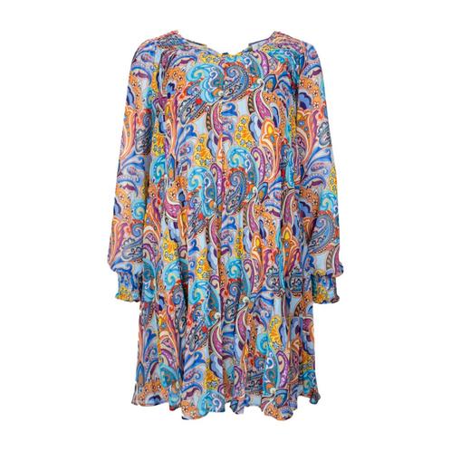Princess goes Hollywood • geplooide jurk • 36, Kleding | Dames, Tops, Blauw, Nieuw, Maat 36 (S), Verzenden