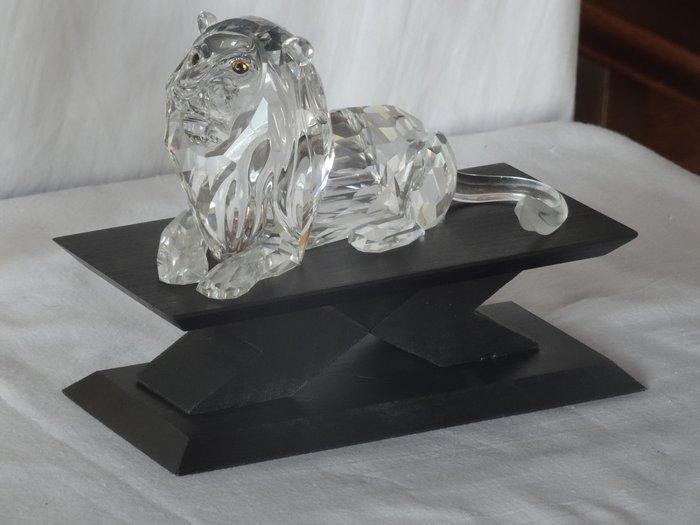 Swarovski - Adi Stocker - Figuur - Leone in cristallo su, Antiek en Kunst, Curiosa en Brocante