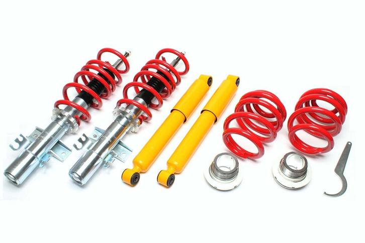 Volkswagen Transporter T6 schroefset verlagingsset, Auto-onderdelen, Ophanging en Onderstel, Nieuw, Volkswagen, Ophalen of Verzenden