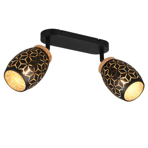Zwarte plafondspot modern, Delana, Huis en Inrichting, Lampen | Plafondlampen, Nieuw, Ophalen of Verzenden