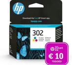 HP 302 - Inktcartridge kleur + Instant Ink tegoed, Computers en Software, Printerbenodigdheden, Ophalen of Verzenden, Nieuw, HP