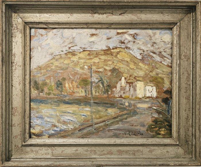 Vincenzo Ciardo (1894-1970) - Paesaggio, Antiek en Kunst, Kunst | Schilderijen | Klassiek