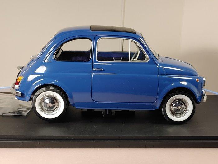 KK-Scale 1:12 - Model sedan - Fiat 500 F 1968 - donkerblauw, Hobby en Vrije tijd, Modelauto's | 1:5 tot 1:12