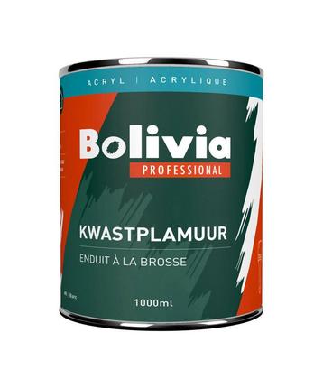 Bolivia Aqua Kwastplamuur 1 Liter beschikbaar voor biedingen