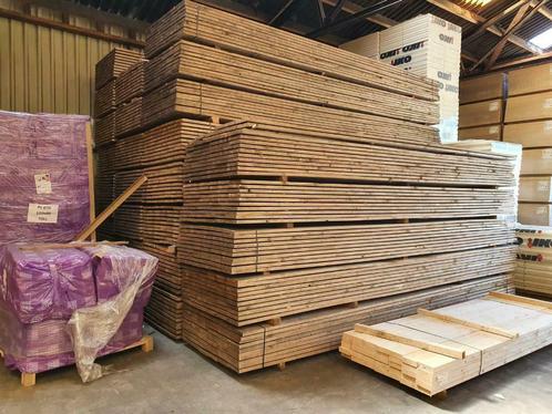 oude steigerplanken / old look steigerhout steigerplank oud, Doe-het-zelf en Verbouw, Hout en Planken, Steigerhout, 300 cm of meer