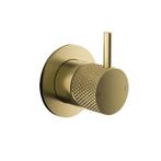 Inbouw Douchekraan Hotbath Cobber X Geborsteld Messing PVD, Ophalen of Verzenden, Nieuw, Chroom, Kraan