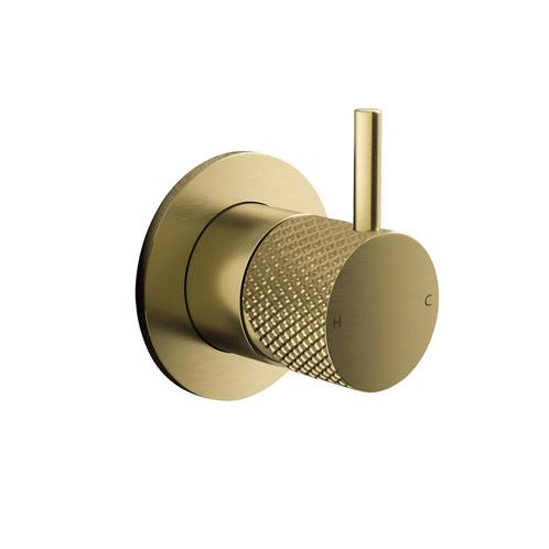 Inbouw Douchekraan Hotbath Cobber X Geborsteld Messing PVD, Doe-het-zelf en Verbouw, Sanitair, Kraan, Nieuw, Chroom, Ophalen of Verzenden