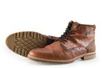 Bufflox Veterschoenen in maat 45 Cognac, Overige kleuren, Verzenden, Zo goed als nieuw, Bufflox