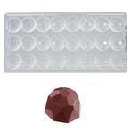 Bonbonvorm Chocolate World Diamantje (24x) 28,5x18 mm, Hobby en Vrije tijd, Taarten en Cupcakes maken, Nieuw, Verzenden