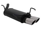 Sportuitlaat Opel Corsa C 2x76mm SR-Design einddemper, Verzenden, Nieuw