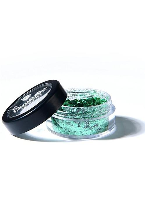 Groene Glitters Chunky, Hobby en Vrije tijd, Feestartikelen, Nieuw, Verzenden