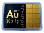 20 gram - Goud .999 - ESG / Valcambi SA - Met certificaat
