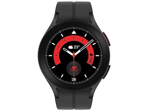 Samsung Galaxy Watch5 Pro, Bluetooth + LTE (Zwart), Telecommunicatie, Mobiele telefoons | Samsung, Zo goed als nieuw, Verzenden