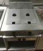 Occasion Krefft dubbele gas friteuse, Ophalen, Gebruikt