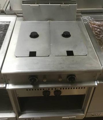 Occasion Krefft dubbele gas friteuse beschikbaar voor biedingen