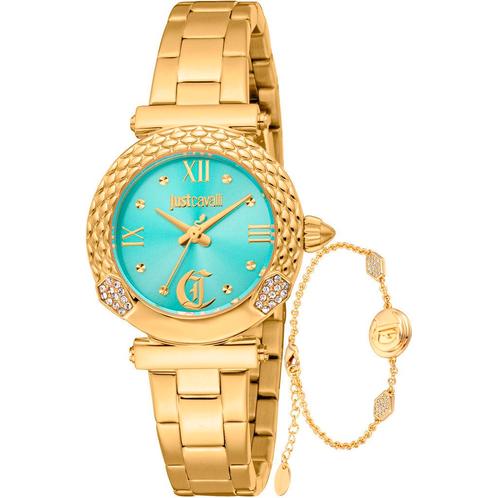 Just Cavalli - JC1L332M - yellow, Sieraden, Tassen en Uiterlijk, Horloges | Dames, Verzenden