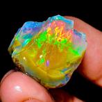 Opaal ruw multicolor vuur AAA+++ 37,5 ct - Lightning Ridge -
