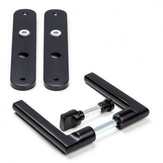 Deurbeslag | Deurklink met wc-sluitingsschild | Impresso |, Doe-het-zelf en Verbouw, Hang- en Sluitwerk, Nieuw, Verzenden